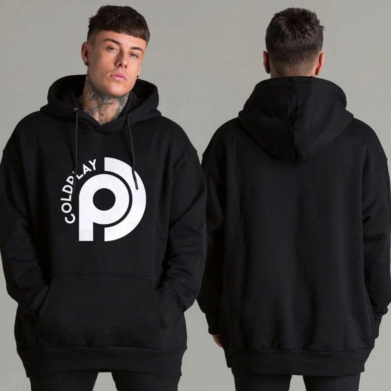 Epix Apparel Jaket Hoodie COLDPLAY Sablon Simple Jumbo BIGSIZE Jacket hoodie Band Musik Jumbo Street