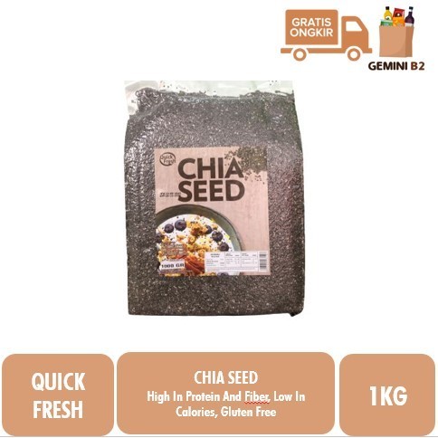 

Terlaris Quick Fresh Chia Seed 1kg SALE