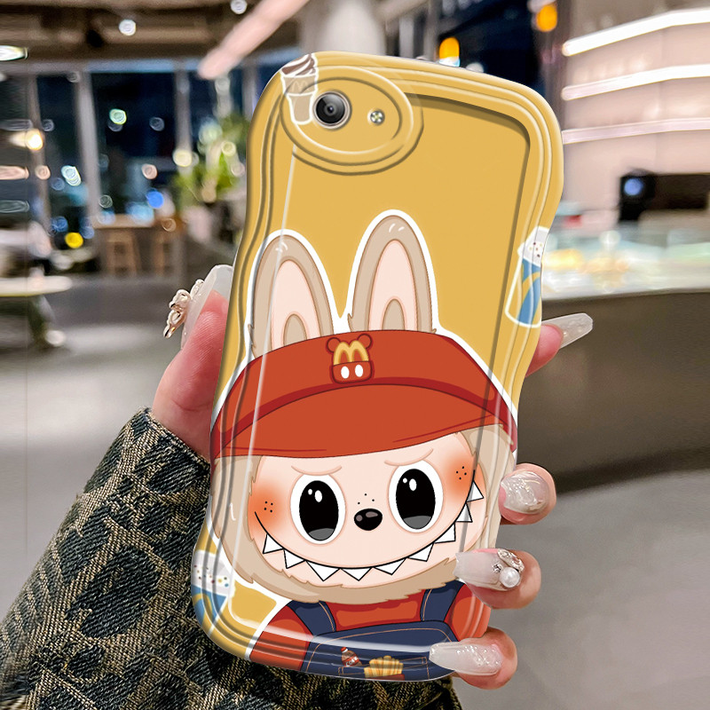 Casing Hp Untuk VIVO Y53 Case Casing pola Cesing baru Kesing Silikon HP Kasing gelombang Softcase