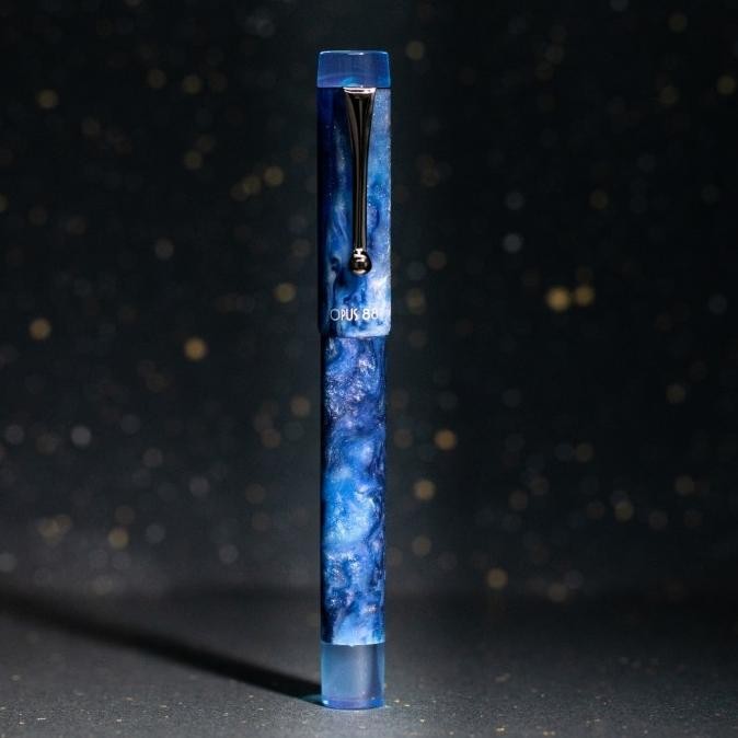 

Opus88 Demo Sapphire Blue Fountain Pen