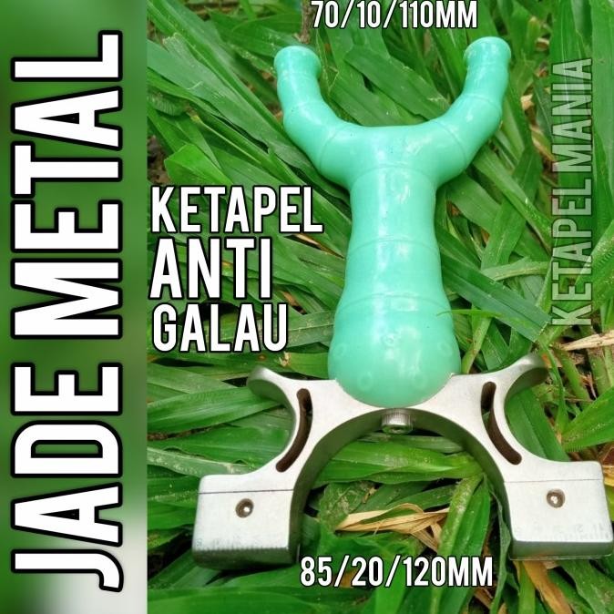 Ketapel Slingshot : Jade Metal  Ready