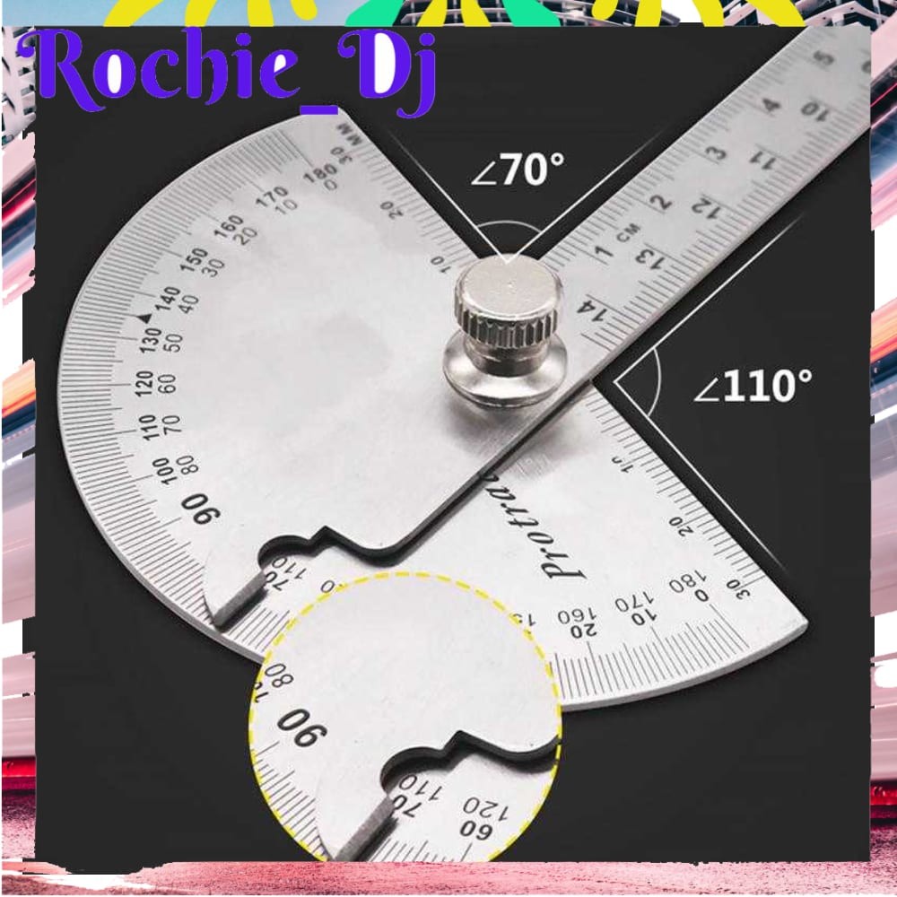 

PENGGARIS BUSUR DERAJAT MEASURING 14.5CM 180 DEGREE - PR180