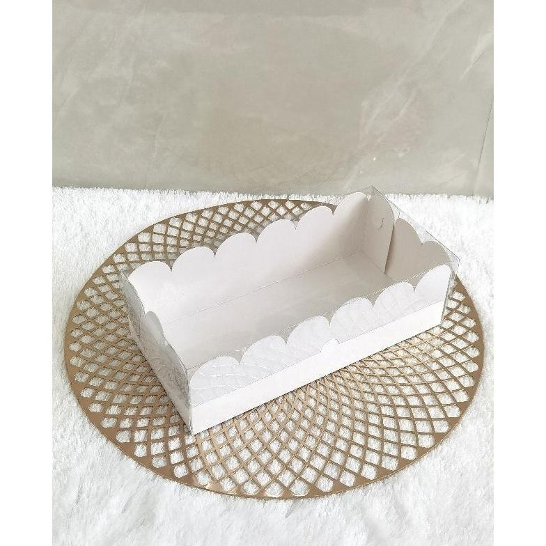 

PROMO BOX MIKA PUTIH - DUS KUE - KOTAK - KARDUS 25x12x8 (ISI : 10 PCS) an