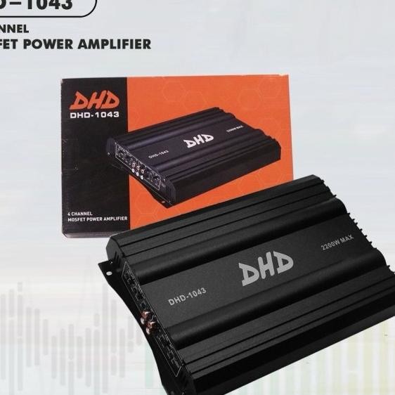 Dhd Power Amplifier 4 / Dhd - 1045 Audio Mobil