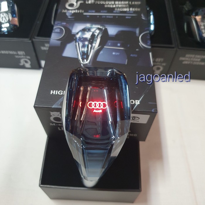 Knop Tuas Perseneling Mobil Manual Matic Shift Persneling Kristal LED