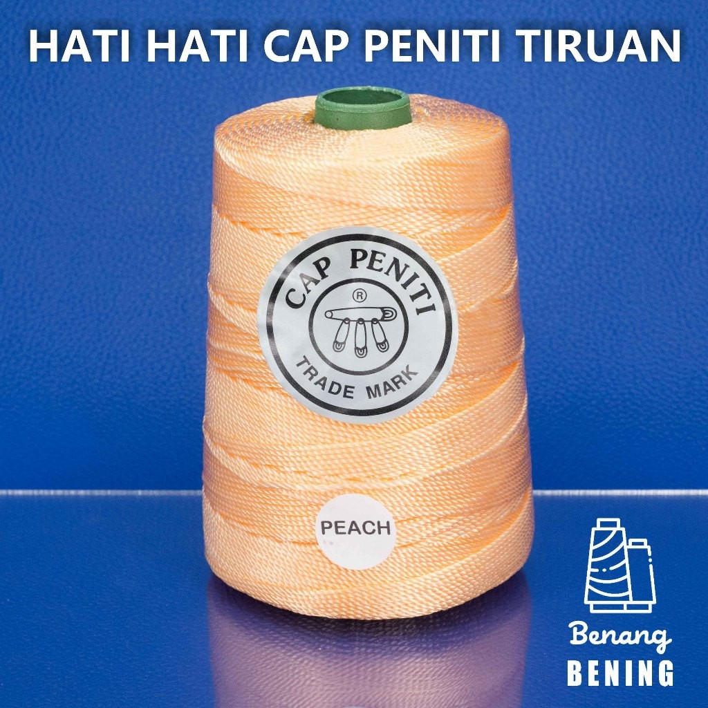 BENANG NYLON NO.27 / D27 CAP PENITI - WARNA PEACH