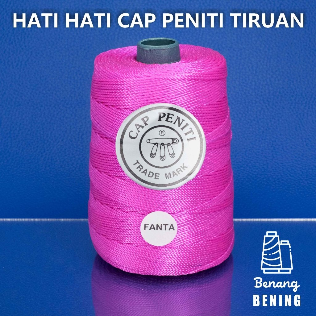 BENANG NYLON NO.27 / D27 CAP PENITI - WARNA FANTA