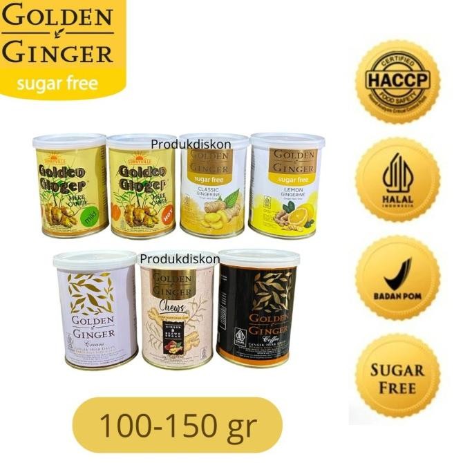 

READY STOCK GOLDEN GINGER PERMEN JAHE 100 - 150GR MAKANAN !!!!!