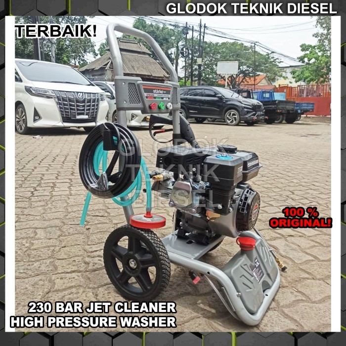 ( PROMO ) Jet Cleaner High Pressure Washer 220 Bar Steam Tekanan Tinggi 3200 psi