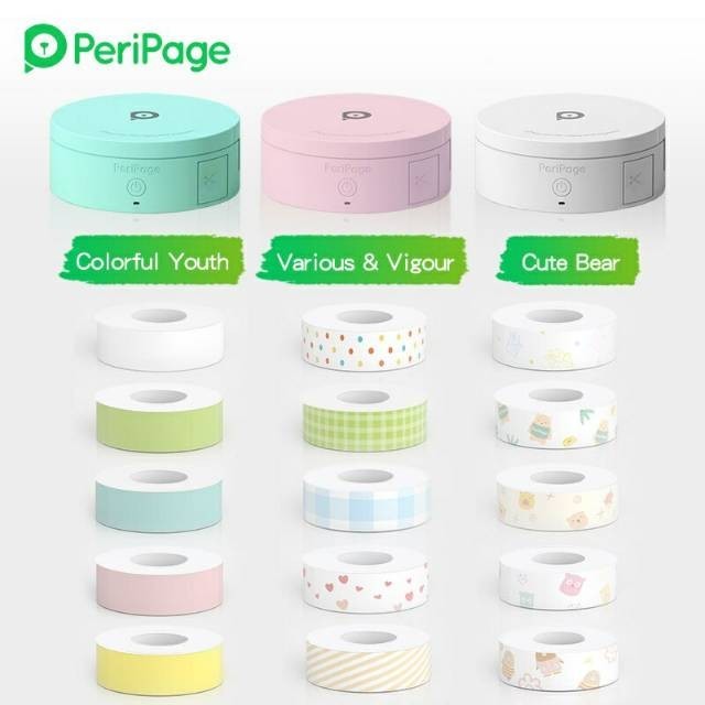 

Terlaris PERIPAGE Paper Label Kertas Stiker L1 Mini Thermal SALE