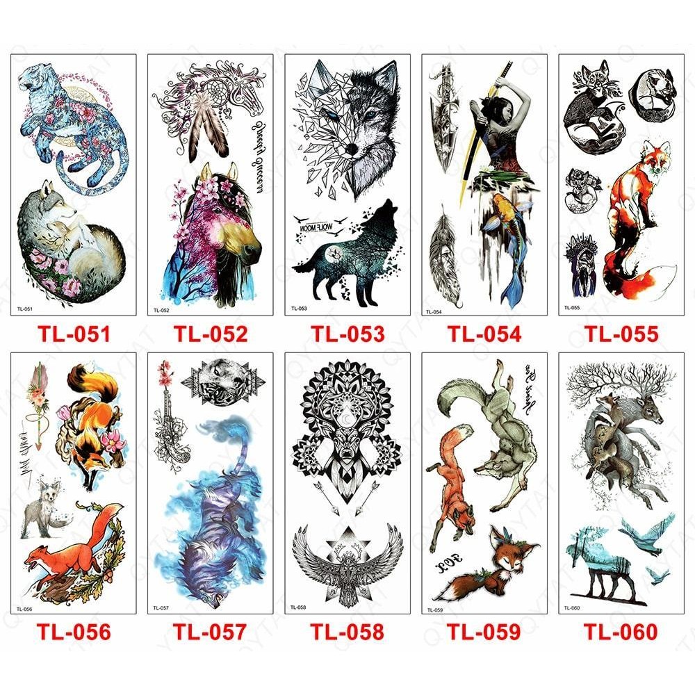 [ Wu TS ] TEMPORARY TATTOO – TL  151-160