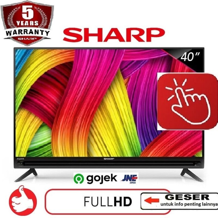 Toko Bakia -- Led TV Sharp AQUOS 40 Inch LC-40SA5100 USB Movie -free BREKET- Full HD