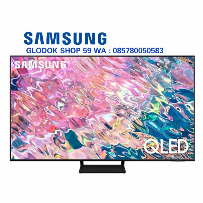 Toko Bakia -- SAMSUNG 43Q60B QLED UHD 4K Smart Google TV 43 Inch QA43Q60BBAKXXD New