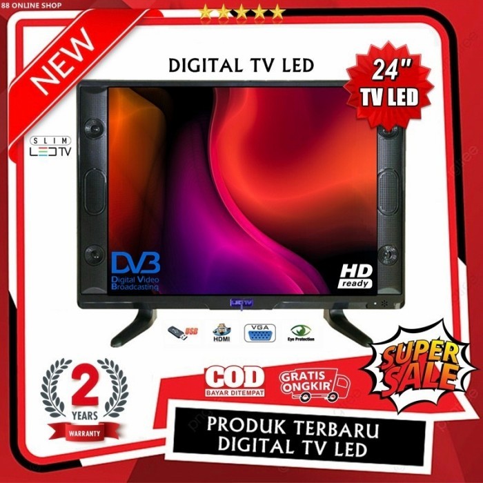 Toko Bakia -- PROMO LED TV DIGITAL 25 INCH FULL HD TV