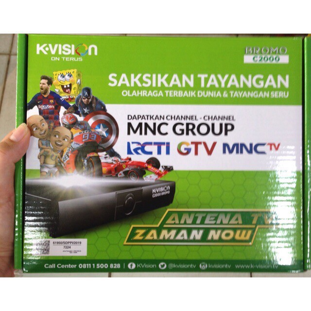 Toko Bakia -- Receiver kvision bromo c2000 mnc,rcti, digital parabola