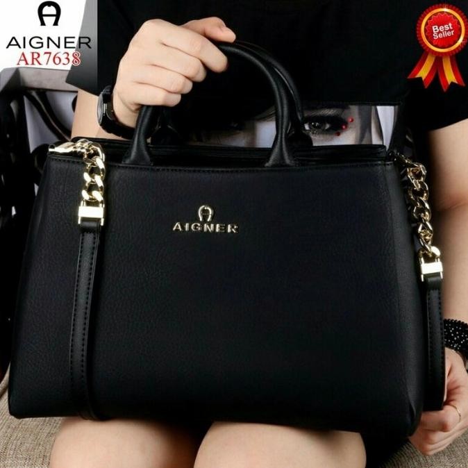 AIGNER MODELISTA AR 7638 / TAS BRANDED WANITA / TAS IMPORT BATAM TAS TANGAN HAND BAG LUCU UNIK GEMOY