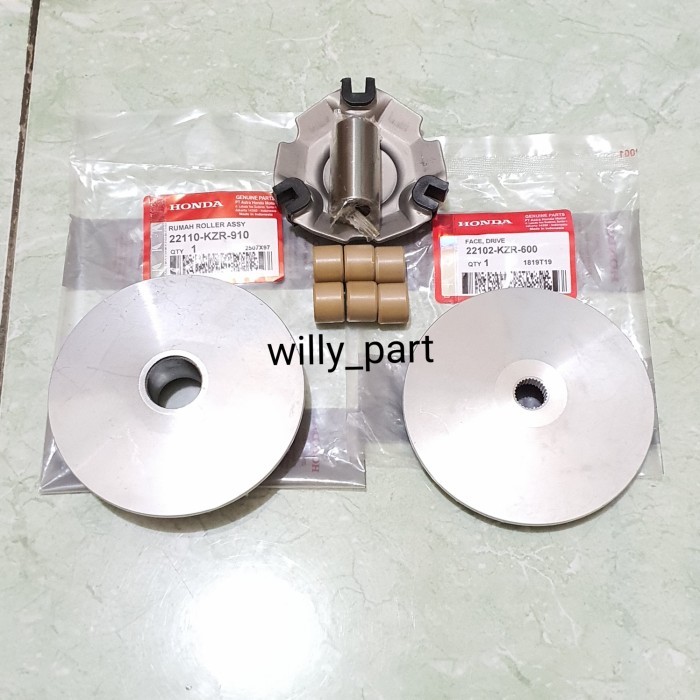 Sale Paket Cvt Rumah Roller Set Assy + Kipas Vario 125 Fi Esp 125 150 Fi F1 Aqs