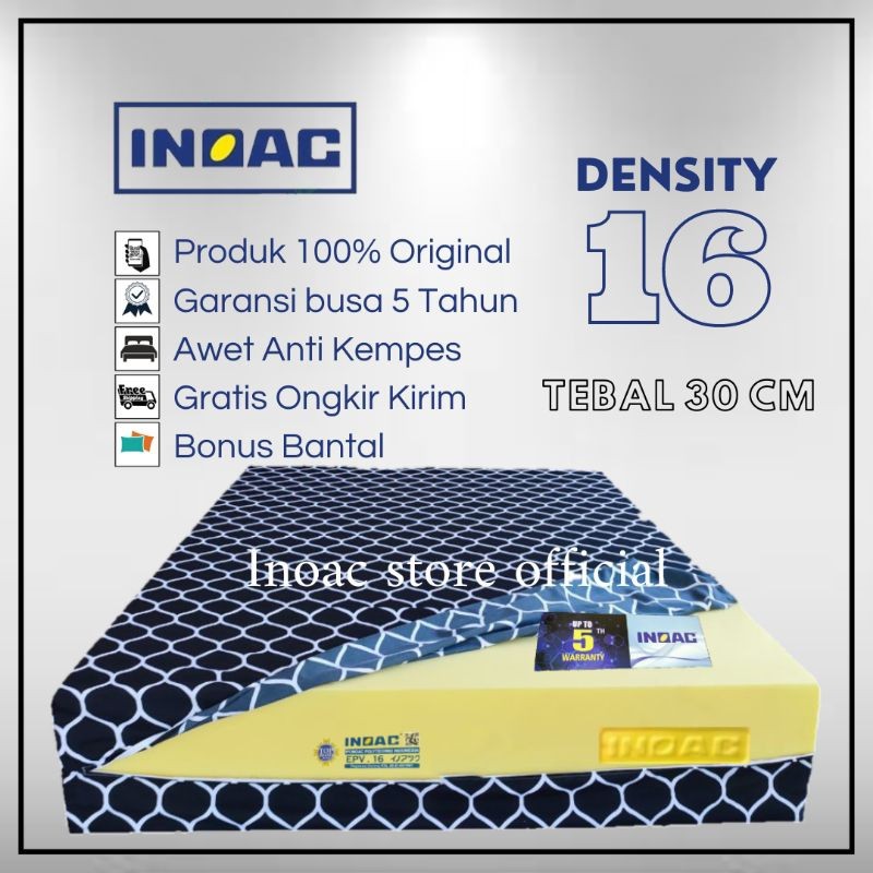 KASUR BUSA INOAC TEBAL 30 SUPER PREMIUM 100% ORIGINAL KASUR BUSA INOAC NO 1,NO 2,NO 3,NO 4,SINGLE