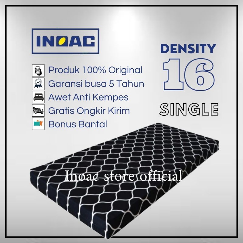 kasur busa inoac japan quality single matrass bonus bantal kasur busa single inoac