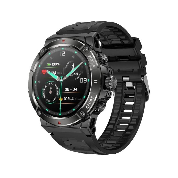 NORTH EDGE NX8 PRO Jam Tangan Pria Smart Watch Layar AMOLED GPS Barometer Kompas
