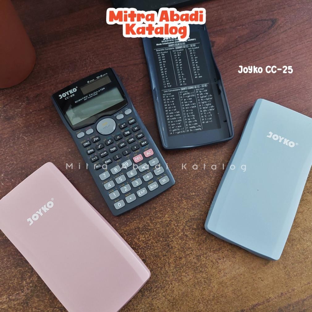

TERMURAH KALKULATOR SCIENTIFIC JOYKO CC23, CC23CO, CC25, CC25CO, VIS 1 KC06 / CALCULATOR ILMIAH ESTETIK KALKULATOR SCIENTIFIC JOYKO PASTEL LUCU TERMURAH KALKULATOR SCIENTIFIC MURAH / MITRA ABADI KATALOG JOGJA Aw89
