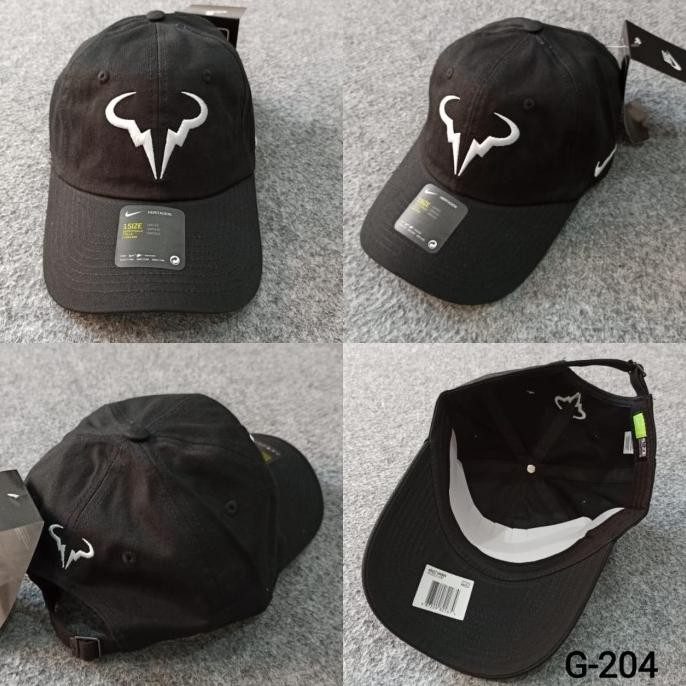TOPI SNAPBACK Topi Nike Vintage Black x Rafael Nadal