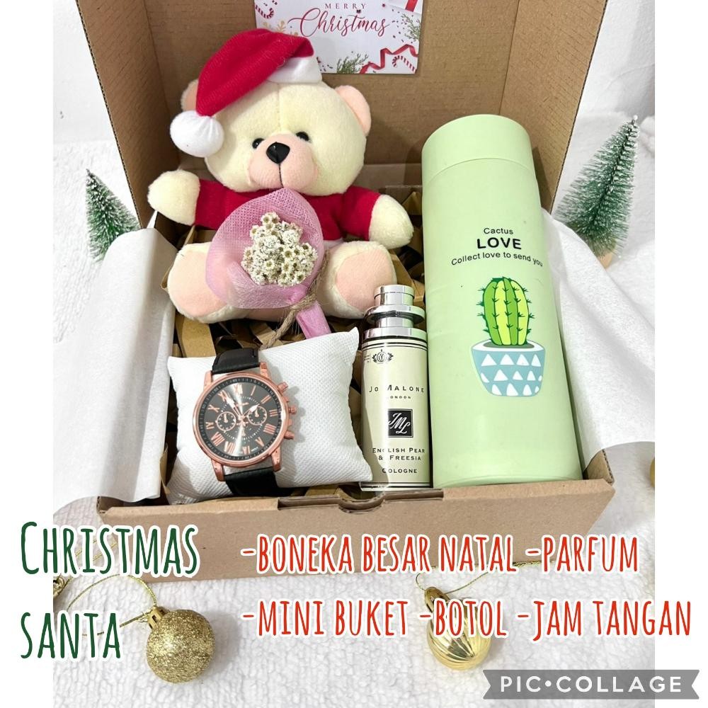 

BISA COD Hampers Kado Natal Christmas Cewek Hadiah Gift Box New Year Tahun Baru Kristen Katolik AS25