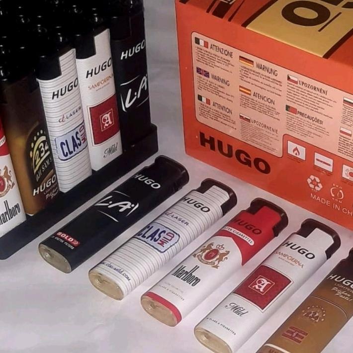 Korek Api Gas Bara HUGO / korek bara / korek api murah / pemantik