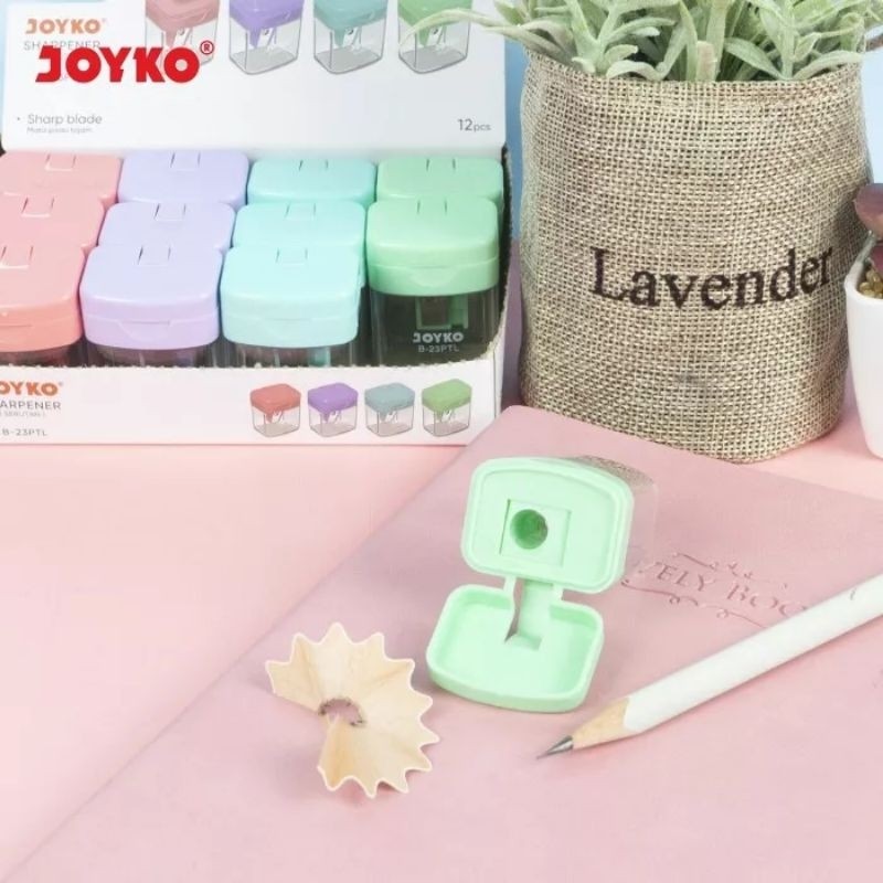 

Rautan Serutan Sharpener Joyko B-23PTL PASTEL COLOR