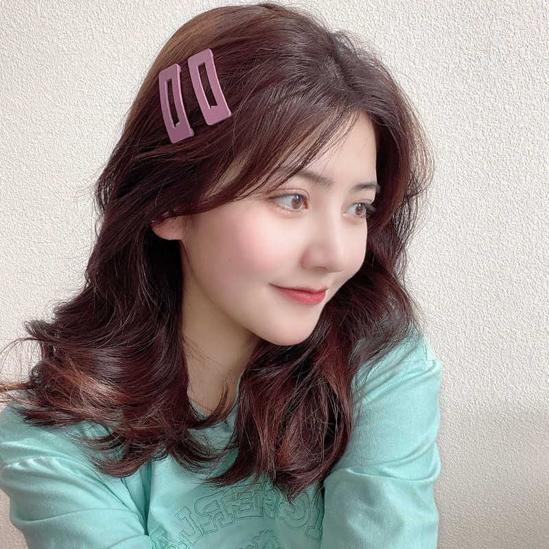 

Hairclip / Jepitan Rambut Kotak Doff Color Aksesoris Rambut Korean Style Fashion