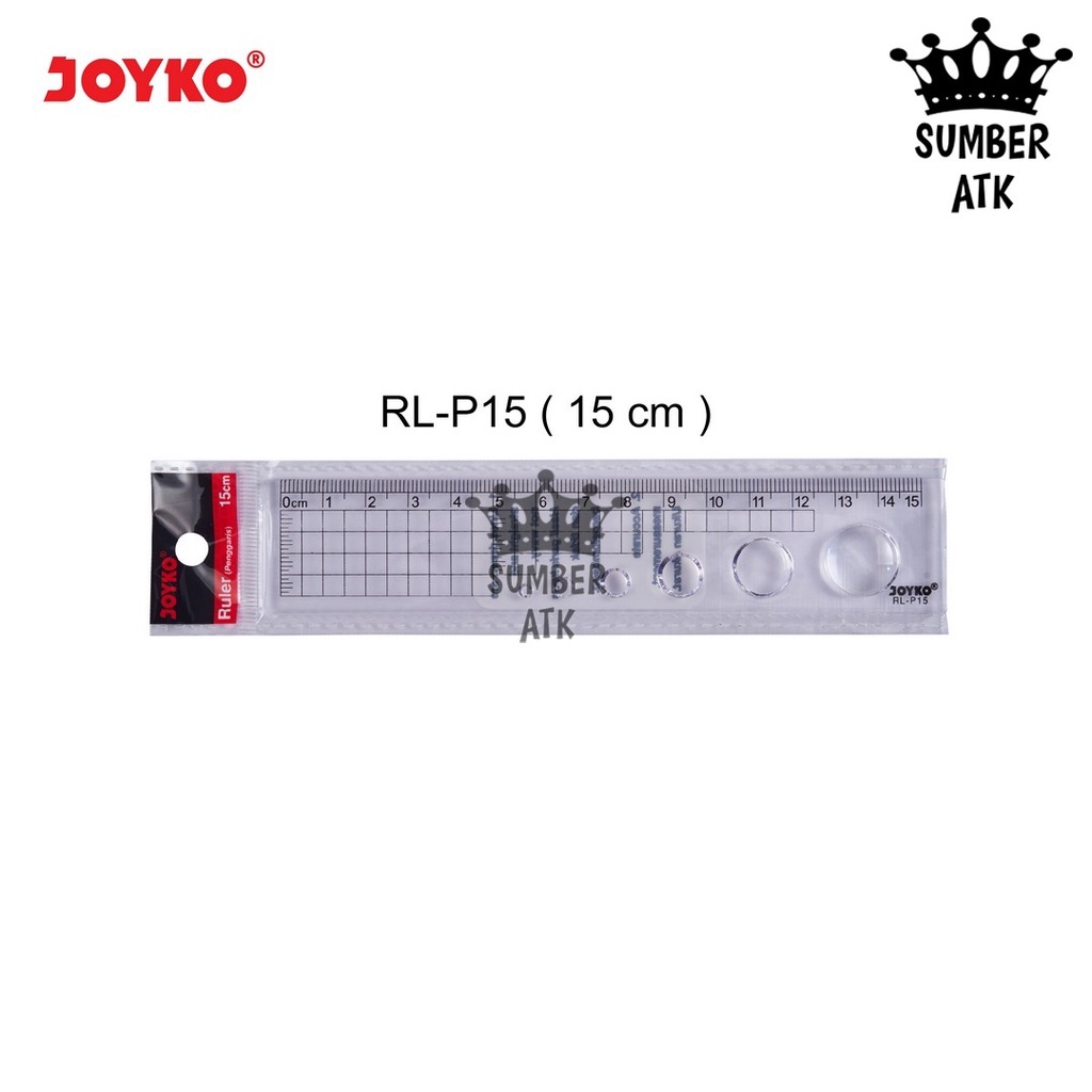 

Joyko Ruler Penggaris 15 CM , 20 CM , 30 CM