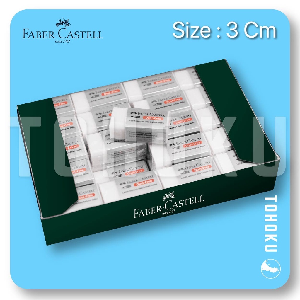 

Penghapus Stip Pensil - Faber Castell Dust Free Eraser