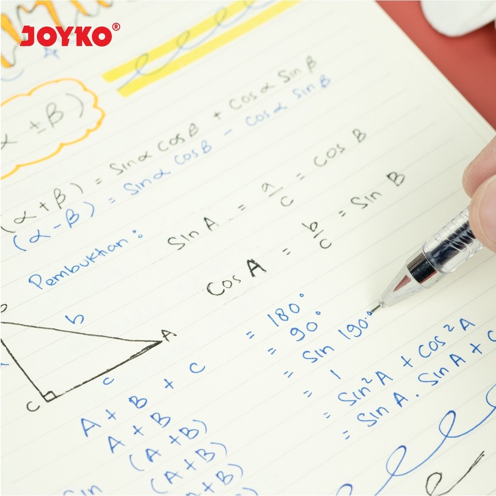 

Gel Pen Pulpen Pena Joyko GP-243 Whiz Gel 0.5 mm
