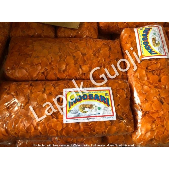 

Kerupuk Udang Merah, Indosari 1Bal (4kg) HPID