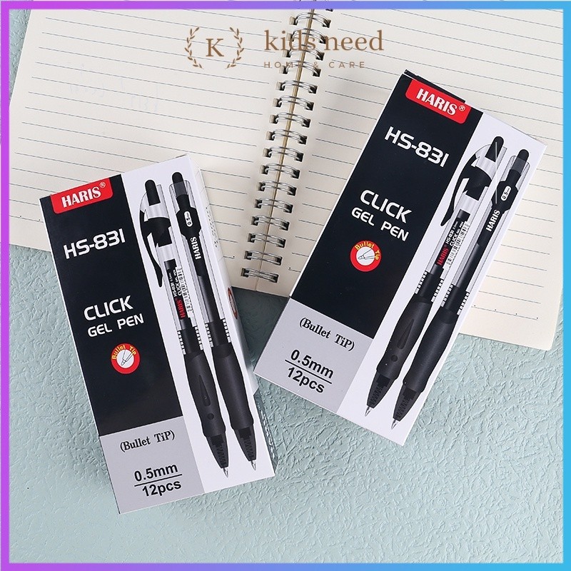 

(1pcs) Pulpen Gel Cetek Q Gel / Pen Clik 0.5 mm/ Pena Joyko Kantor