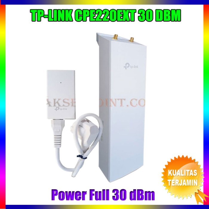 AKSES POINT OUTDOOR 2,4 GHZ TP-LINK CPE220 EXT 300 MBPS