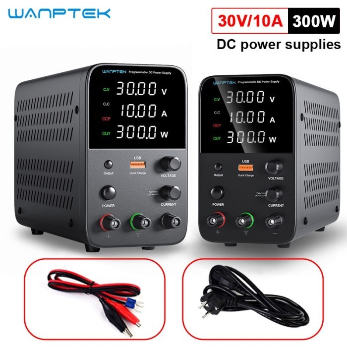 PROGRAMMABLE DC POWER SUPPLY 30V 10A ADJUSTABLE