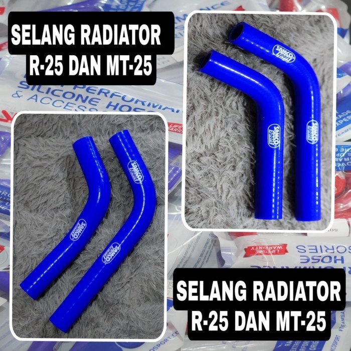 RADIATOR HOSE SAMCO R25 MT25 SELANG RADIATOR MT25 R25 RADIATOR MR58
