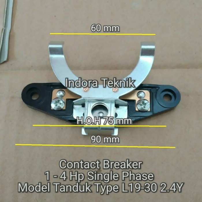 PLATINA MODEL TANDUK / CONTACT BEAKER DINAMO MOTOR 1-4 HP SINGLE PHASE