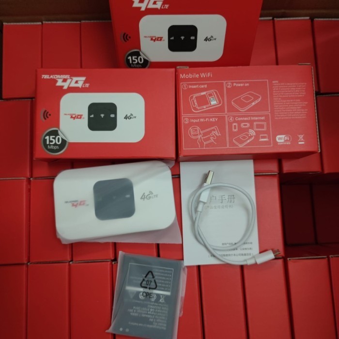 TERBARU MODEM MIFI WIFI 4G LTE UNLOCK ALL OPERATOR 300Mbps