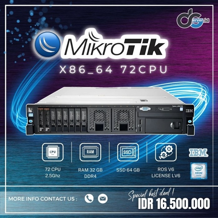 MIKROTIK X86 72ORE INTEL XEON