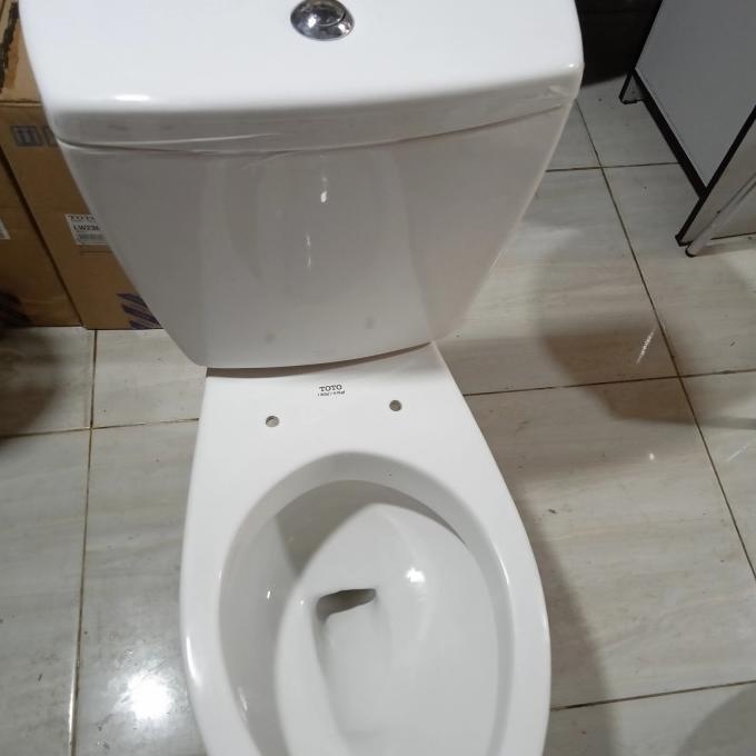 Closed Closet Kloset Duduk Toto Tombol Atas | Closet Duduk Toto Cw784J  Ready