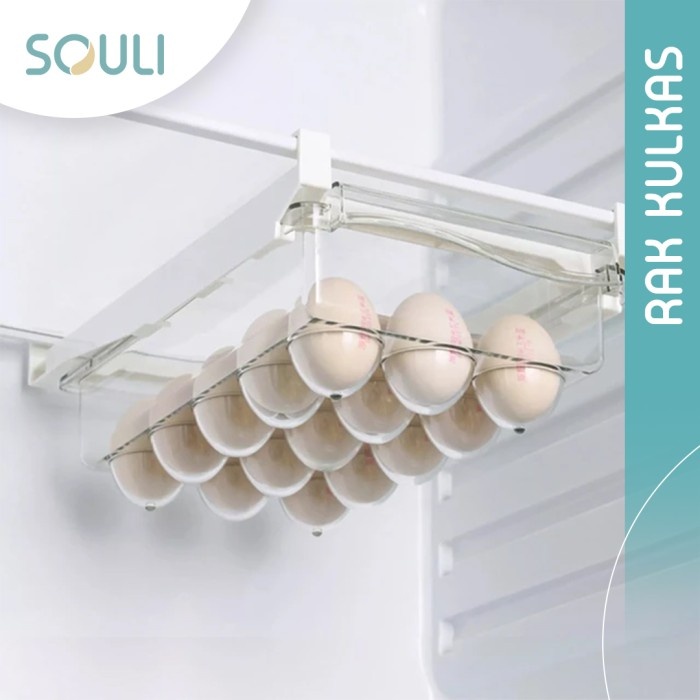 SOULI - RAK GANTUNG KULKAS PENYIMPANAN TELUR