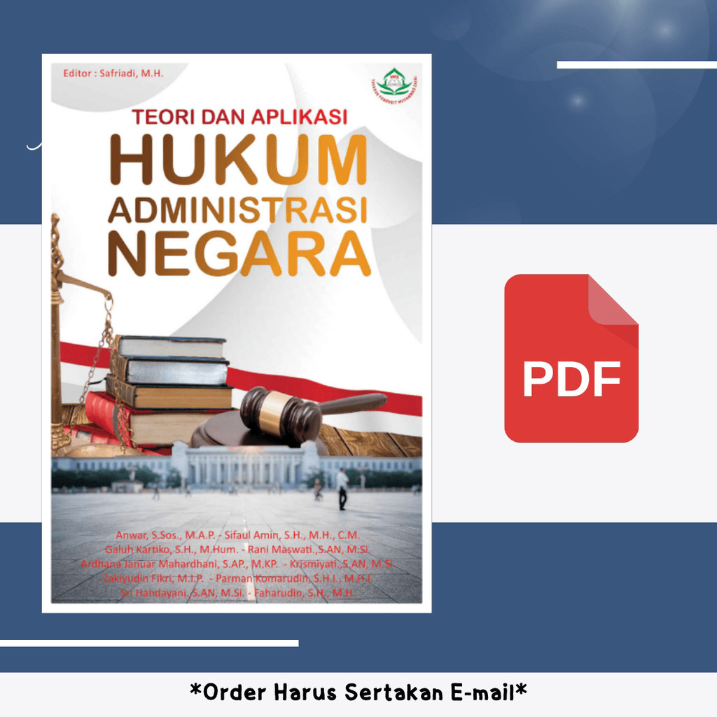 

1550. Teori dan Aplikasi Hukum Administrasi Negara (S