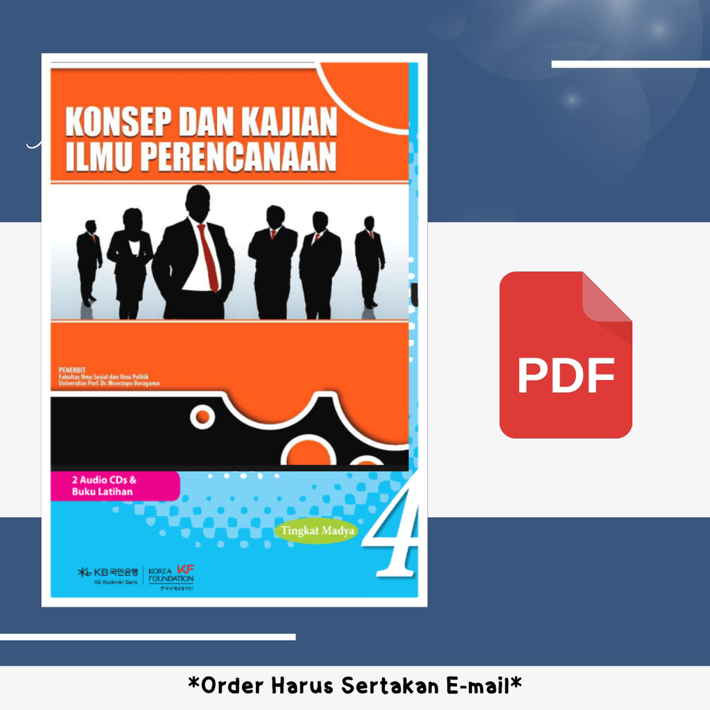 

1604. Konsep dan Kajian Ilmu Perencanaan (Dr Taufiqu