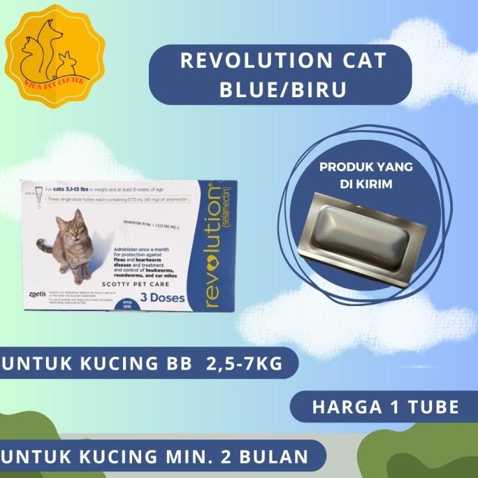 

Revolution cat / kucing 5,1 lbs - 15 lbs
