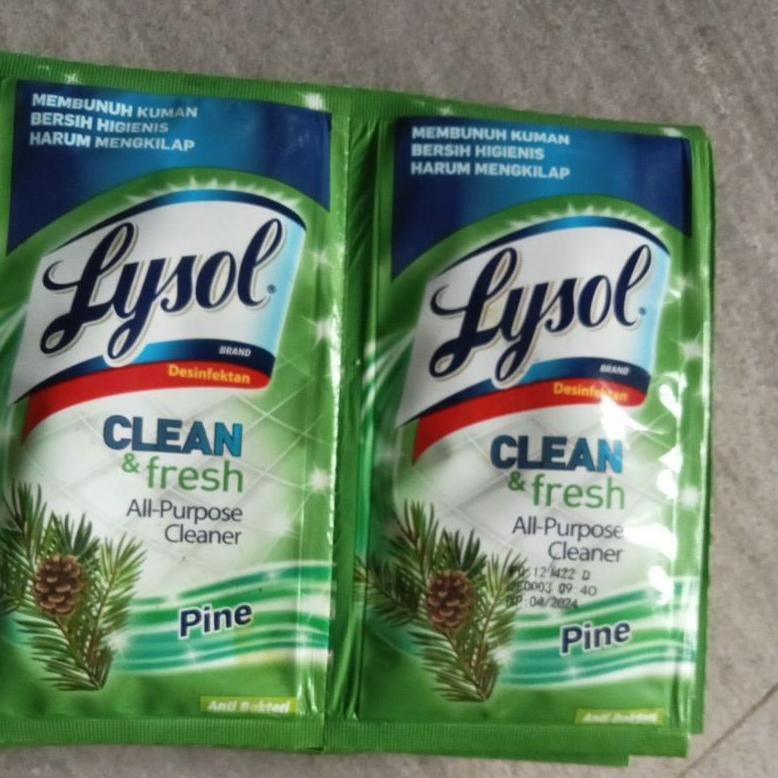 Lysol desinfektan 30ml x 12 pics bonus harpic