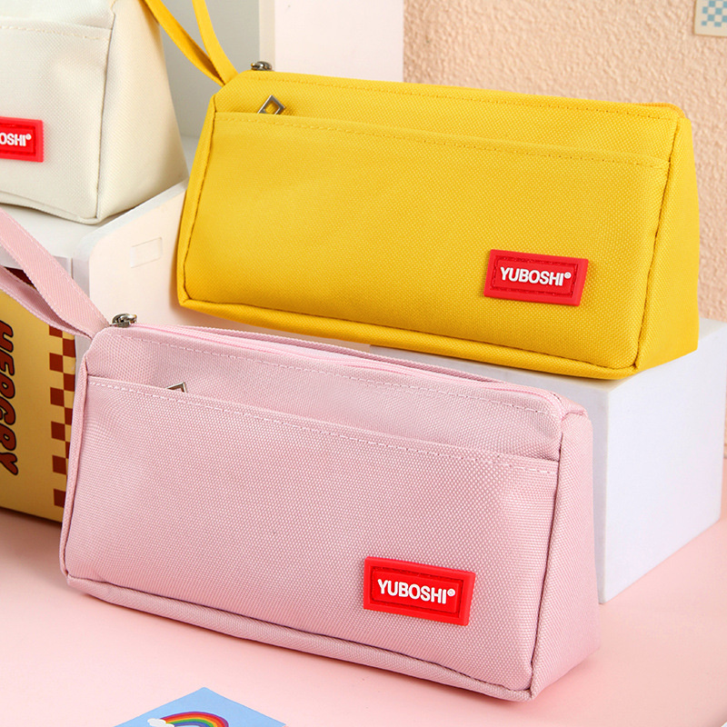 

Tas Pensil Portabel, Kotak Alat Tulis Murid Sederhana