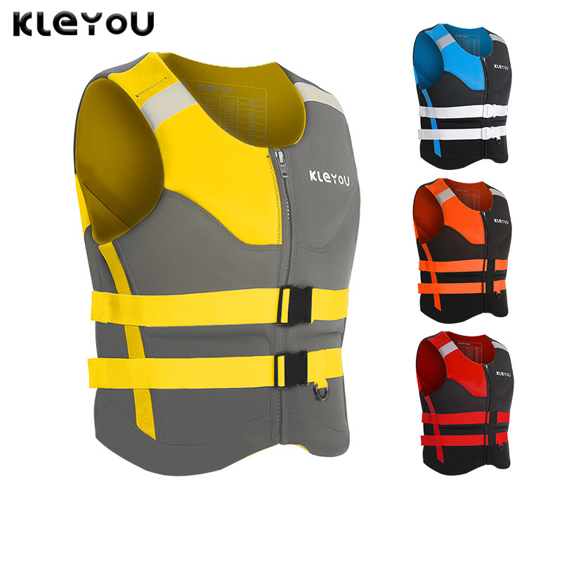 Large Buoyancy Life Jacket Adult Life Jacket Vest Sports Swimming Wild Fishing Life-Saving Flood Con