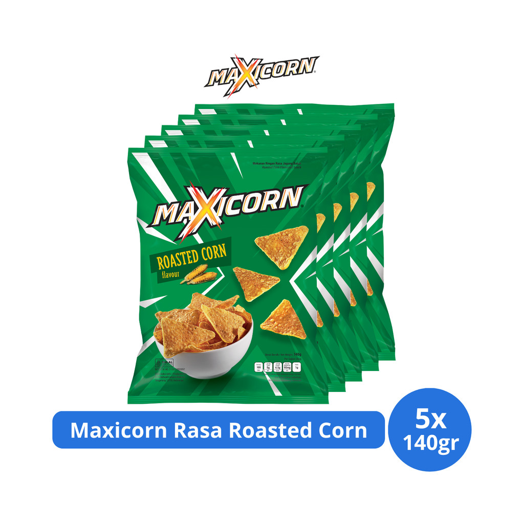 

Maxicorn Rasa Roasted Corn 140gr x 5 pcs